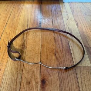 Gucci authentic made in Italy horsebit belt 75/30